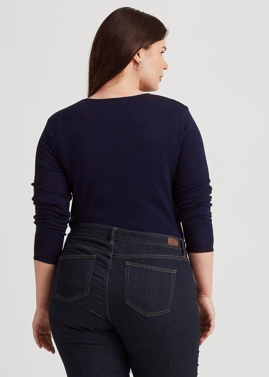 camiseta elástica de manga larga mujer Armada Ralph Lauren 2XR2V4732