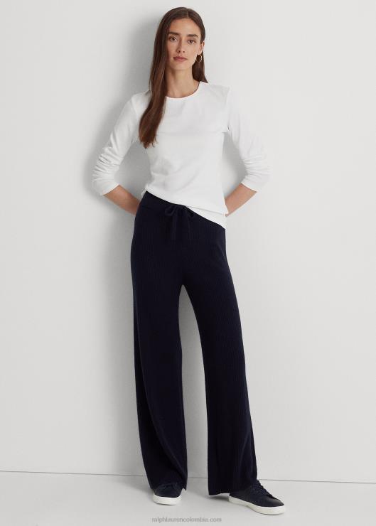 top de manga larga en mezcla de algodón mujer blanco Ralph Lauren 2XR2V4241