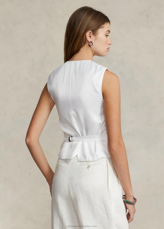 chaleco de lino mujerRalph Lauren 2XR2V2914