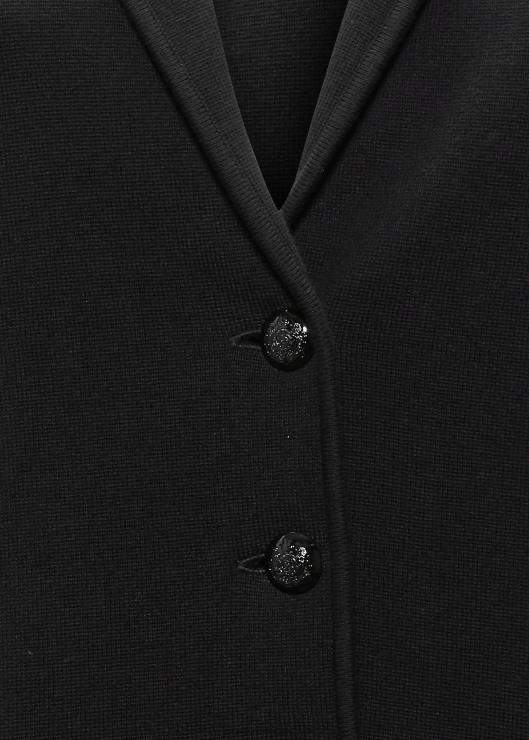 blazer de algodón peinado mujer negro Ralph Lauren 2XR2V4739