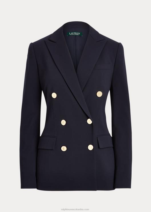 blazer de crepé de lana mujer Armada Ralph Lauren 2XR2V4477