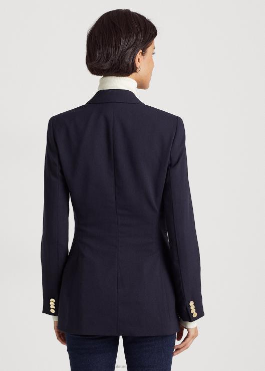 blazer de crepé de lana mujer Armada Ralph Lauren 2XR2V4477