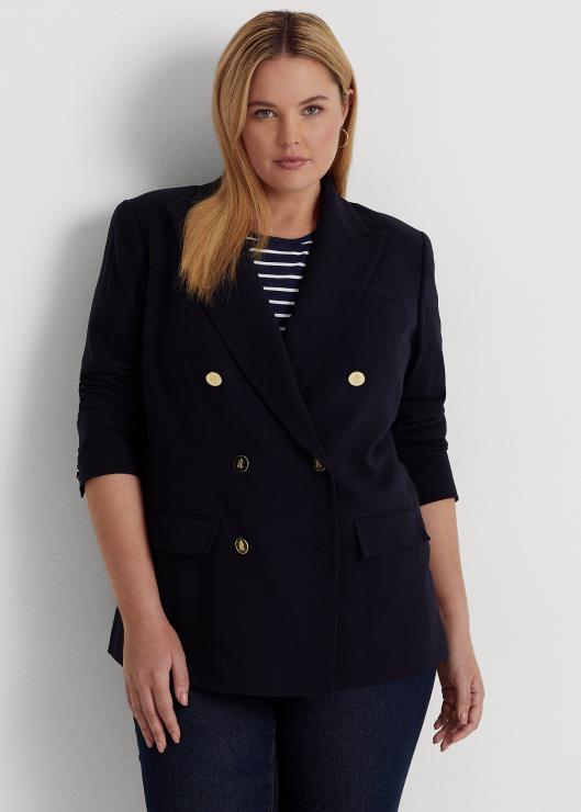 blazer de crepé de lana mujer Armada Ralph Lauren 2XR2V4718