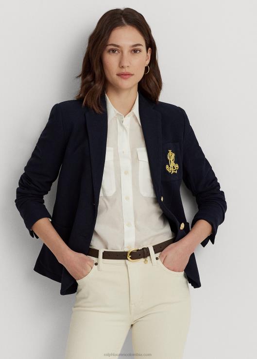 blazer de jacquard de lingotes mujer Armada Ralph Lauren 2XR2V3777