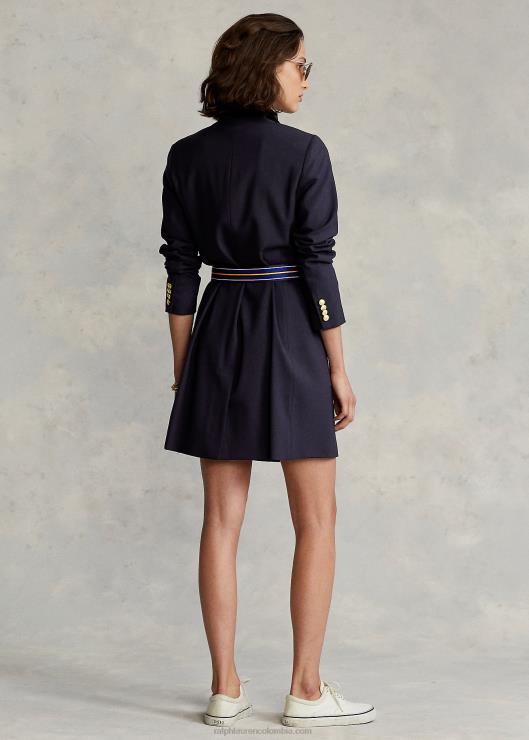 blazer de lana con doble botonadura mujer colección azul marino Ralph Lauren 2XR2V4761