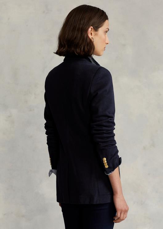 blazer de punto doble en jacquard mujer avenida park marina Ralph Lauren 2XR2V3354