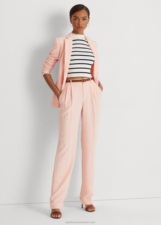 chaqueta de georgette mujer Rosa palido Ralph Lauren 2XR2V4820