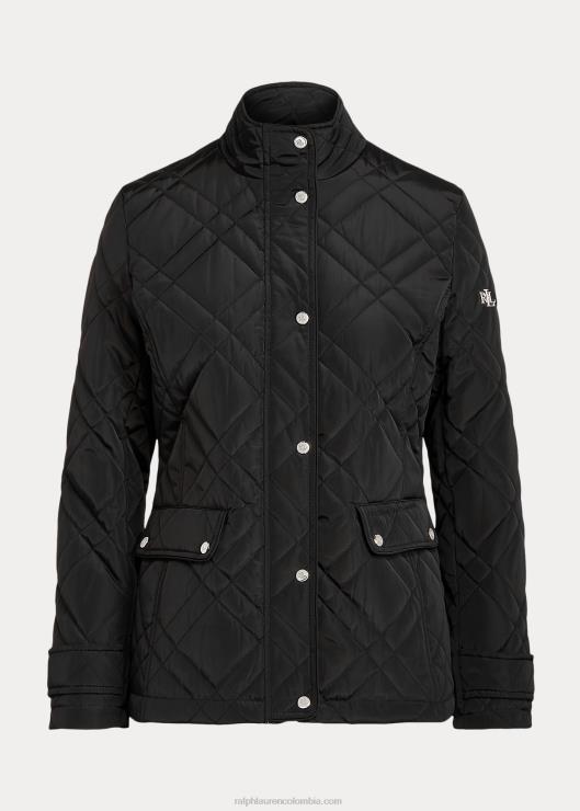 chamarra capitonada con cuello alzado mujer negro Ralph Lauren 2XR2V4120