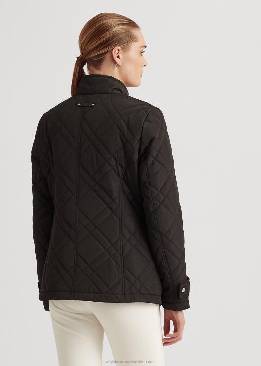 chamarra capitonada con cuello alzado mujer negro Ralph Lauren 2XR2V4120