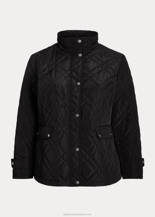chamarra capitonada con cuello alzado mujer negro Ralph Lauren 2XR2V4706