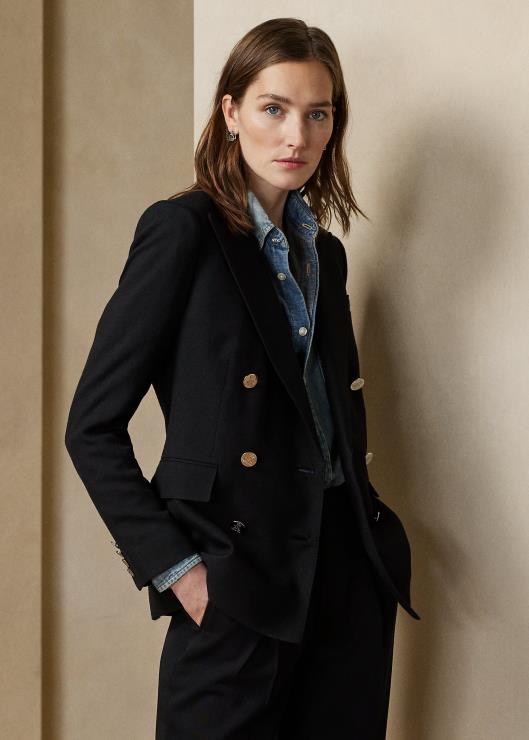 chamarra de cachemir camden mujer negro Ralph Lauren 2XR2V3453