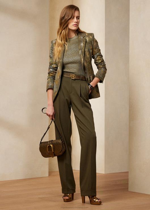 chamarra de mezclilla pictórica calan mujer nómada pictórico de oliva Ralph Lauren 2XR2V9304