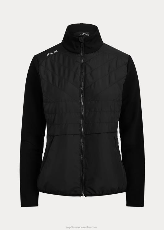 chamarra híbrida con cremallera completa mujer negro Ralph Lauren 2XR2V3754