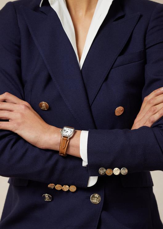 chaqueta camden de crepé de lana mujer Armada Ralph Lauren 2XR2V3460