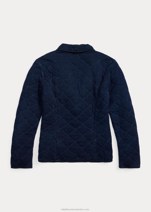 chaqueta de punto capitonada mujer índigo Ralph Lauren 2XR2V3669