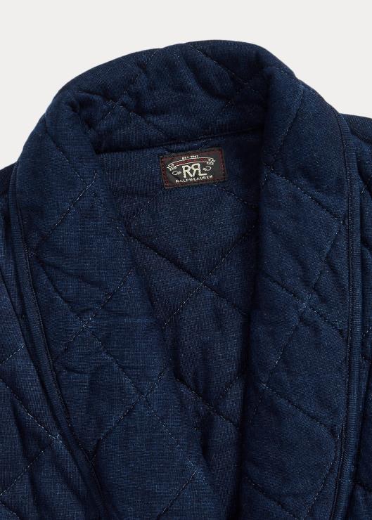 chaqueta de punto capitonada mujer índigo Ralph Lauren 2XR2V3669