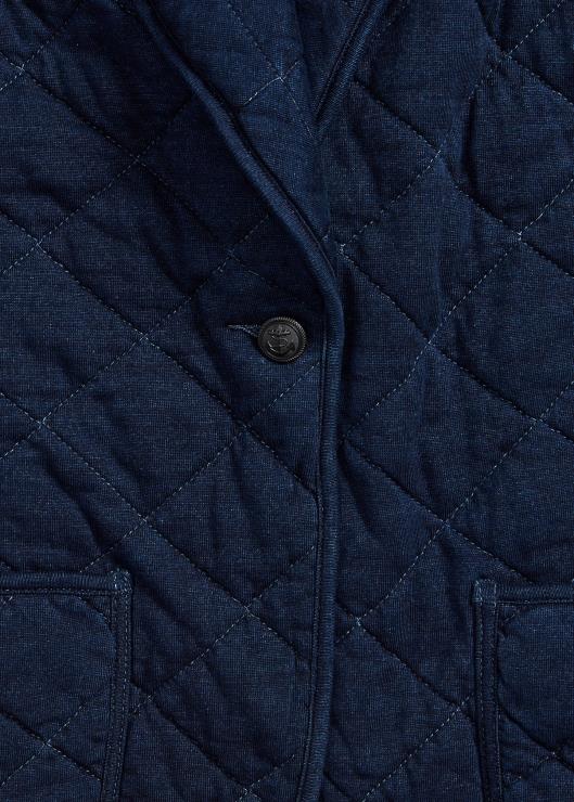 chaqueta de punto capitonada mujer índigo Ralph Lauren 2XR2V3669