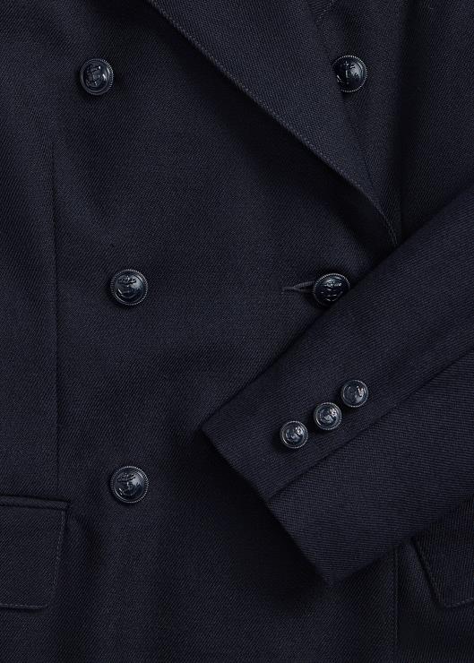 chaqueta de sarga de lana mujer Armada Ralph Lauren 2XR2V3674