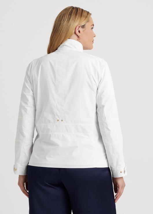 chaqueta militar de tafetán repelente al agua mujer blanco Ralph Lauren 2XR2V4793