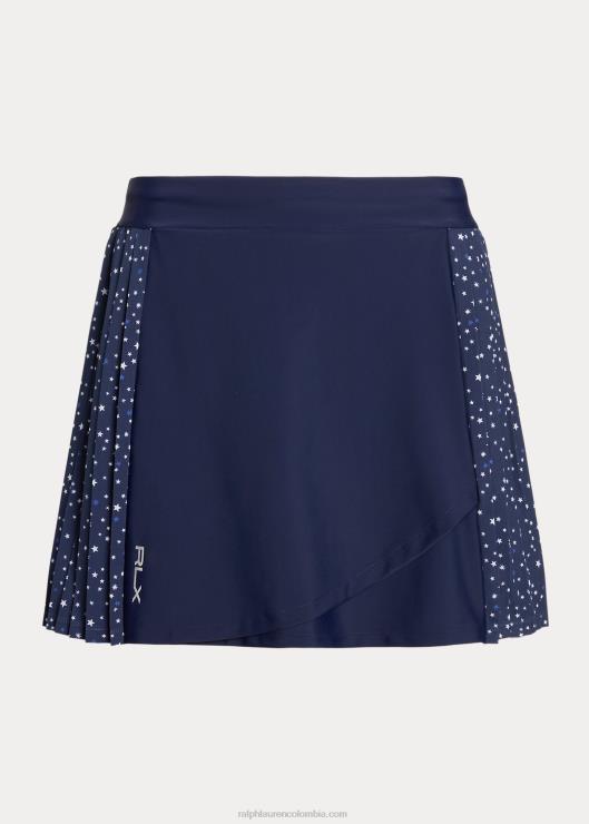 Falda pantalón de rendimiento con pliegues laterales de 15