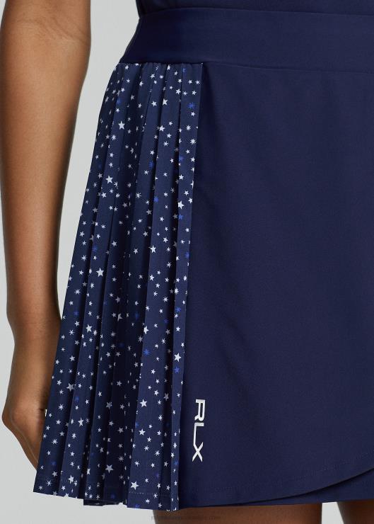 Falda pantalón de rendimiento con pliegues laterales de 15