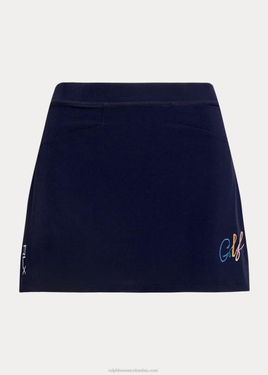 Falda pantalón plisada elástica en cuatro direcciones de 15