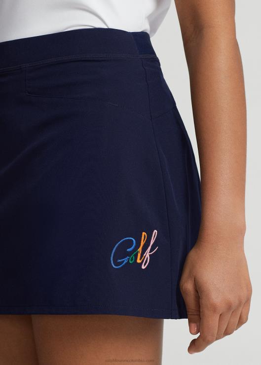 Falda pantalón plisada elástica en cuatro direcciones de 15