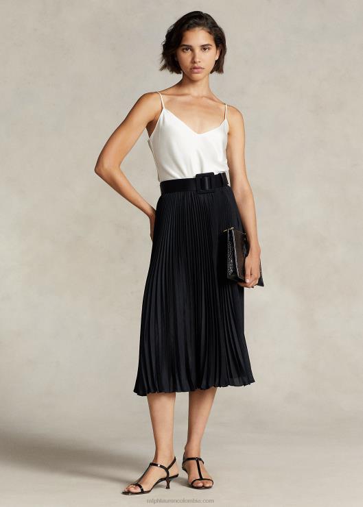 falda midi plisada mujerRalph Lauren 2XR2V9258