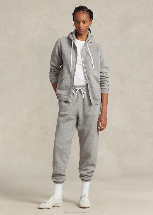 pantalón deportivo de lana mujer brezo vintage oscuro Ralph Lauren 2XR2V9109