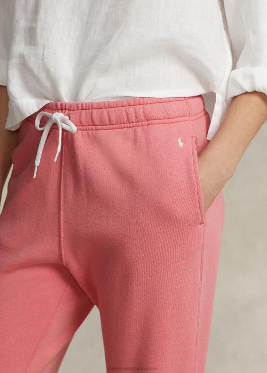 pantalón deportivo de lana mujer dulce rosa Ralph Lauren 2XR2V9103