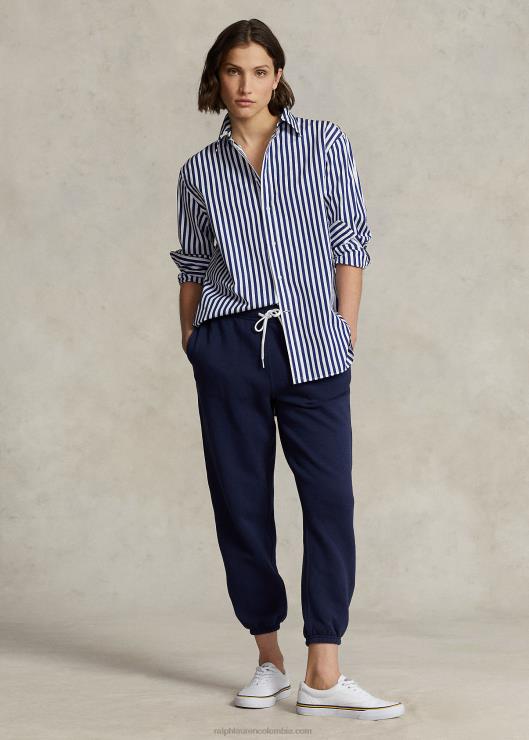pantalón deportivo de lana mujer marina de crucero Ralph Lauren 2XR2V9108