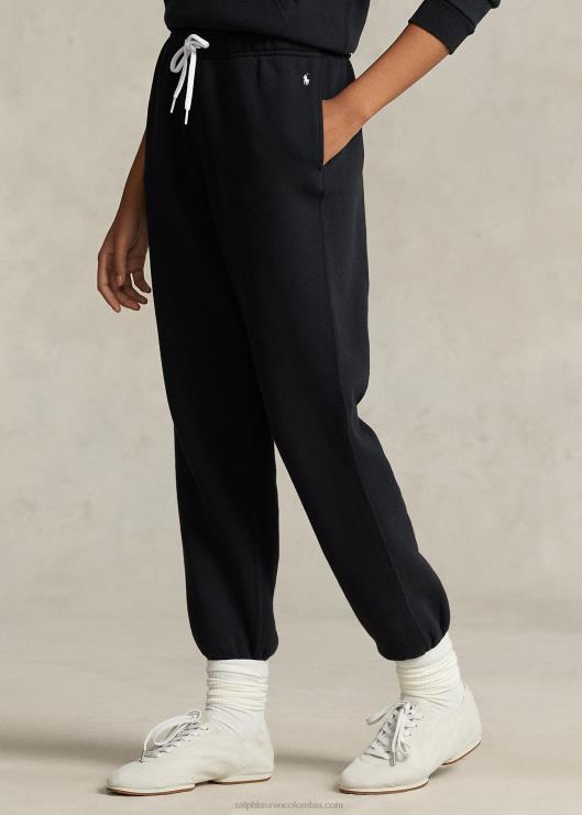 pantalón deportivo de lana mujer negro Ralph Lauren 2XR2V9110