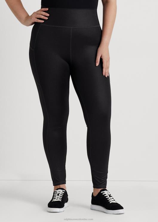 leggins de punto revestido mujer negro Ralph Lauren 2XR2V4713