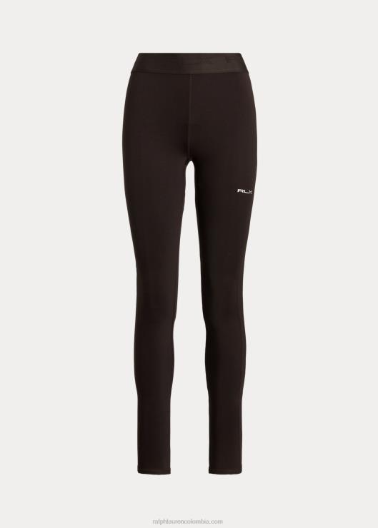 leggins elásticos con logo repetido mujer marrón antiguo Ralph Lauren 2XR2V3070