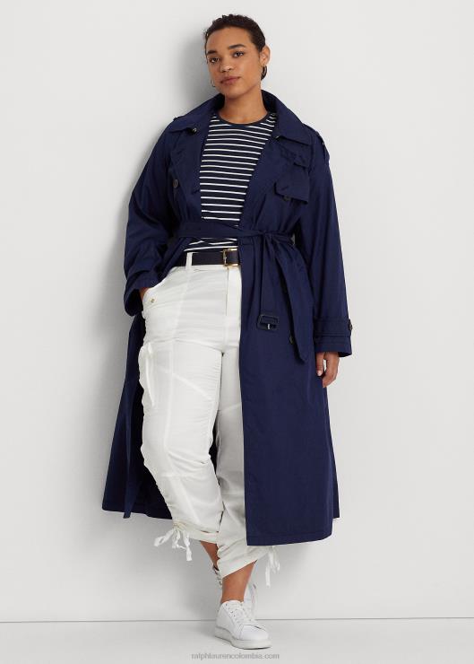 pantalón cargo de shantung mujer blanco Ralph Lauren 2XR2V4800