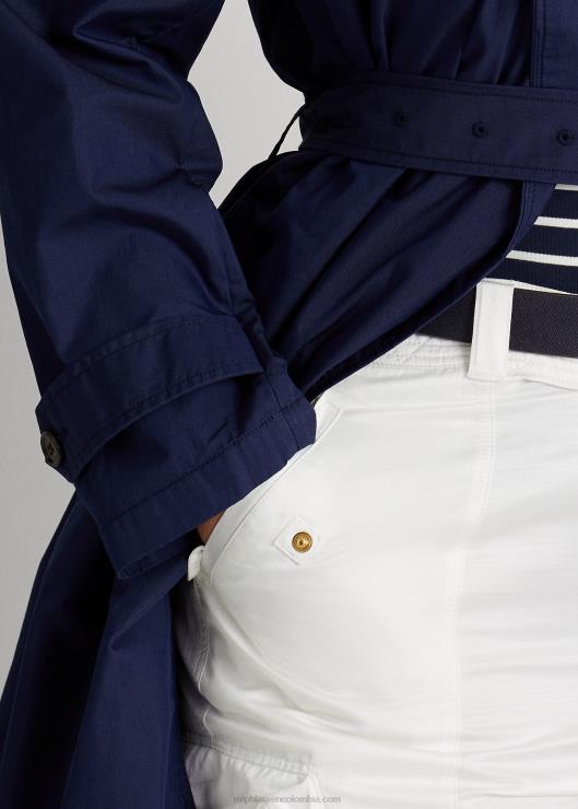 pantalón cargo de shantung mujer blanco Ralph Lauren 2XR2V4800