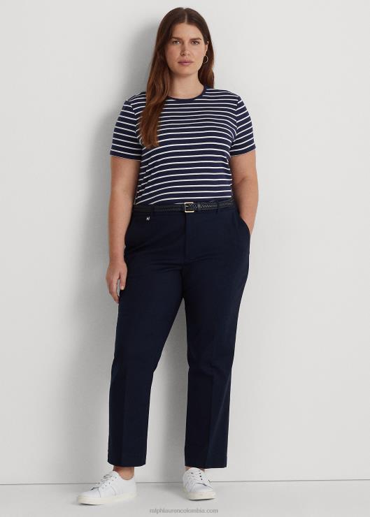 pantalón de algodón elástico de doble cara mujer Armada Ralph Lauren 2XR2V4634