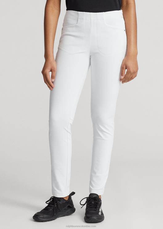 pantalón deportivo elástico mujer blanco Ralph Lauren 2XR2V3688