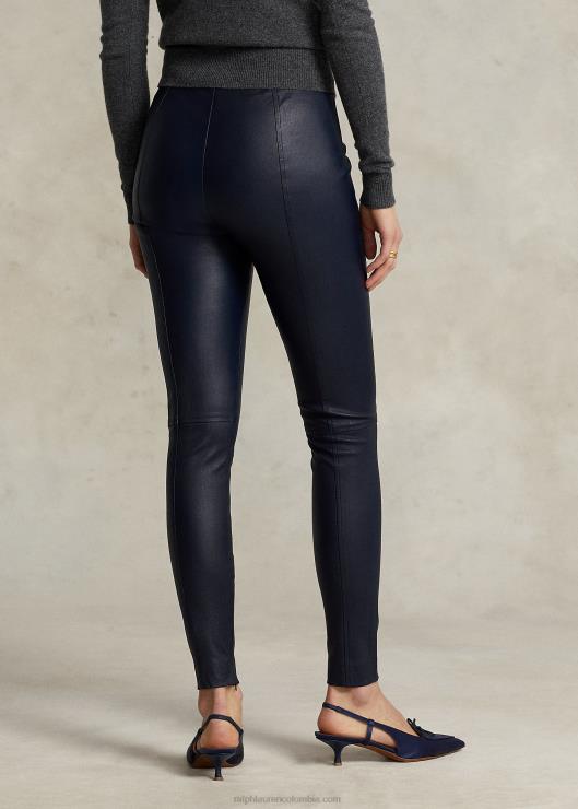 pantalón pitillo de cuero mujer Armada Ralph Lauren 2XR2V3343