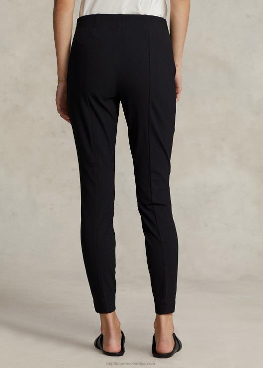 pantalón pitillo elástico mujer negro Ralph Lauren 2XR2V2886
