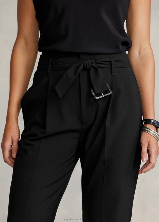 pantalón recto con cinturón mujerRalph Lauren 2XR2V4758