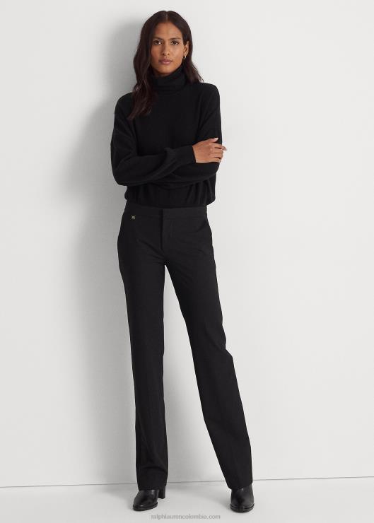 pantalón recto mujer negro Ralph Lauren 2XR2V9458
