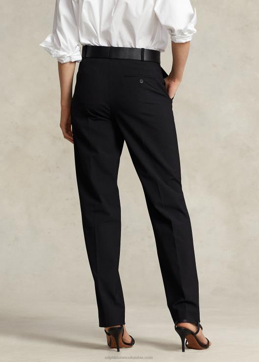 pantalón stretch recto mujer negro Ralph Lauren 2XR2V4756