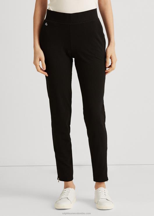 pantalón tobillero de punto mujer negro Ralph Lauren 2XR2V4249