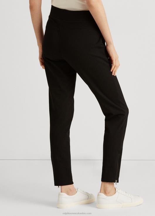 pantalón tobillero de punto mujer negro Ralph Lauren 2XR2V4249