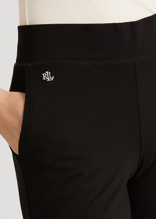 pantalón tobillero de punto mujer negro Ralph Lauren 2XR2V4249