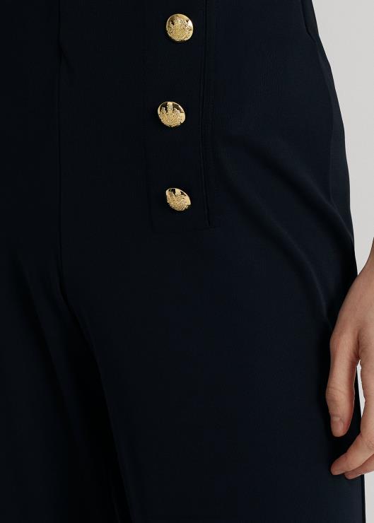 pantalones anchos de jersey elástico mujer Armada Ralph Lauren 2XR2V9157