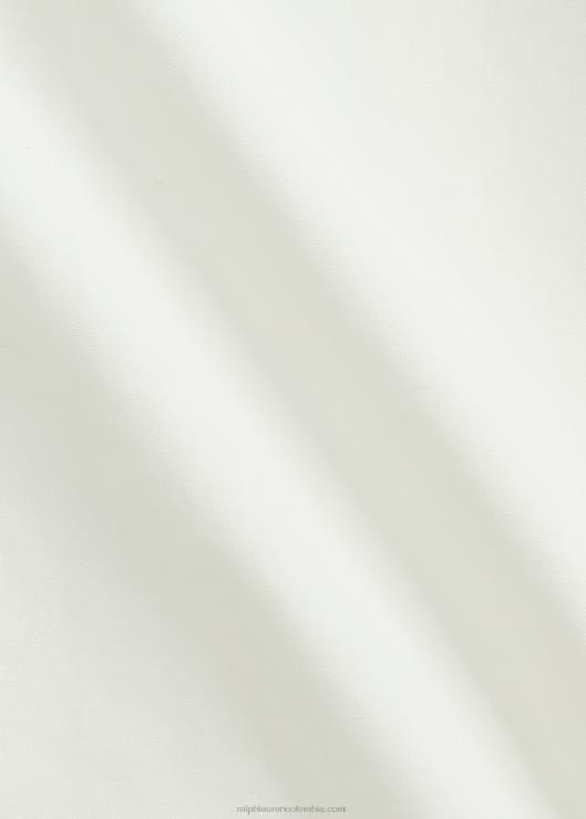 pantalones capri de popelina con pernera ancha mujer blanco Ralph Lauren 2XR2V3664