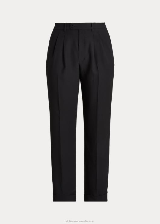 pantalones de crepé de marta plisada mujerRalph Lauren 2XR2V4783