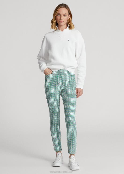 pantalones elásticos con motivo gráfico mujer mimbre de primavera Ralph Lauren 2XR2V3725